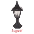 Pilar LINEK quadrado IP43 1xE27 C.18xL.18xAlt.47,5cm preto