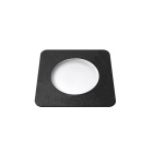 Aplique/Foco empotrable CECI cuadrado 1xGU10 4,8W pulsador 2CCT IP66 L.9,2xAn.9,2xAl.12,7cm negro
