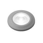Aplique/Foco empotrable ALDO 1xG9 1,7W 3000K IP67 Al.11xD.5cm gris