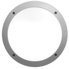 Plafond LUCIA 1xE27 IP66 C.30xL.9xAlt.30cm resina cinza