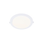 Foco de encastrar INTEGO 2.0 PC redondo 12W LED 1200lm 4000K 120° Alt.2,5xD.17,5cm branco