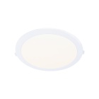 Foco de encastrar INTEGO 2.0 PC redondo 18W LED 1850lm 4000K 120° Alt.2,5xD.22,5cm branco