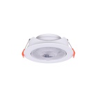 Foco de encastrar INTEGO SPOT redondo 1x5W LED 350lm 3000K 36° xD.9cm branco
