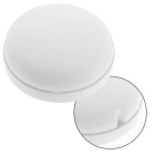 Aplique SURF ECOVISION redondo IP65,3 1x18W LED 1800lm 3000K 120°Alt.5,3xD.16,5cm branco