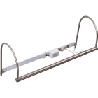 Aplique REMBRANDT 1x1,5W LED C.36,5xL.13xAlt.19cm níquel