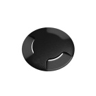 Foco Exterior Empotrar en el Suelo CECI 1xGX23 3W pulsador CCT (3colores) IP67 Al.9,3xD.12cm negra