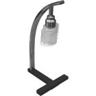 Candeeiro de mesa ENZO 1xG9 C.14xL.15xAlt.32cm wengue/cromado