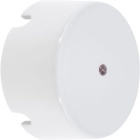 Caixa de derivação PORCELAIN 3 entradas/saídas D.100mm em porcelana branca