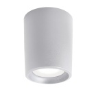 Foco LIVIA 1xE27 30W con pulsador CCT (2colores) IP55 Al.22xD.18cm resina blanca