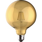 Light Bulb E27 (thick) Globe VALUE VINTAGE LED D125 8W 2200K 630lm Amber