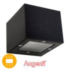 Aplique GINEVRA IP65 1xG9 C.9,5xL.11xAlt.8,2cm alumínio+vidro antracite