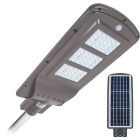 Aplique solar STREET com sensor IP65 1x60W LED 1500lm 6000K C.25xL.62,5xAlt.7cm Cinzento