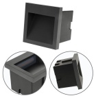 Aplique de encastrar MUSTANG IP54 1x3W LED 105lm 3000K C.9xL.1xAlt.9cm antracite