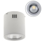 Plafond TUBI 1x15W LED 1200lm 4000K Alt.15xD.13,2cm alumínio branco