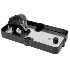 Base para aplique CASTRO 1xE27 C.19xL.7xAlt.9,5cm preto