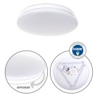 Plafond DRIFT 12W LED 960lm 6400K Alt.6xD.25cm branco