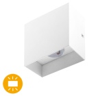 Aplique ESME 2x3W LED 500lm 3000K C.10xL.5xAlt.10cm branco