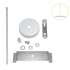 Conjunto de acessórios para suspender o plafond CAMUS de 48/58cm com tubo rígido