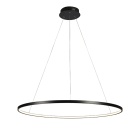 Suspensão SELMA 36W LED 3CCT 1100lm D.80cm preto