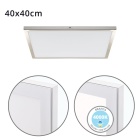 Painel de superfície VOLTAIRE 40x40 36W LED 2880lm 4000K 120° C.40xL.40xA.2,3cm níquel