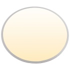 Painel de superficie ERASMUS redondo 72W LED 5760lm 3000K Alt.2,4xD.80cm branco