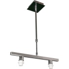 Armação para candeeiro de tecto SYDNEY 2xE14 C.43xL.12xAlt.Reg.cm cromado