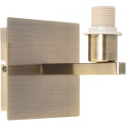 Base para aplique SYDNEY 1xE14 C.12xL.15xAlt.13cm oxidado