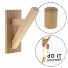 Base para aplique BASIC C.6xL.14xAlt.17cm madeira natural