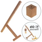 Base para candeeiro de mesa BASIC C.12xL.27xAlt.39cm madeira natural