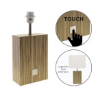 Base para candeeiro de mesa ZARA 1xE27 C.16xL.8xAlt.37cm castanho