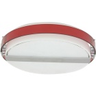 Plafond ISILDA 4xE14 Alt.11xD.42cm plástico vermelho/branco