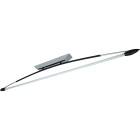 Plafond CORNALINA 1x24W G5 T5 C.71xL.6xAlt.12cm wengue/cinzento