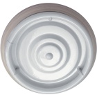 Plafond CIRCE redondo 1xG10q T9 circ. Alt.9xD.46cm branco