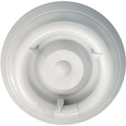 Plafond CIRCE redondo com unha 1xG10q T9 circ. Alt.9xD.28cm branco