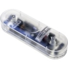 Regulador de mão com botão de pressão 4-25W LED Ret. | 4-150W incand. | 11-25W CFL, transparente