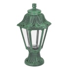 Farola ANNA 1xE27 IP55 Al.38,5xD.22cm resina verde