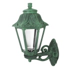 Aplique ANNA 1xE27 IP55 L.22xAn.27,5xAl.45cm resina verde