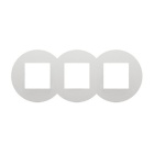 Espelho triplo QUADRA45 SIZA VIEIRA branco