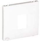 Cover plate APOLO5000 for telephone socket in white