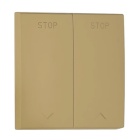 Teclas LOGUS90 para inversor de persiana dourado