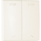 Teclas LOGUS90 para inversor de persiana marfim