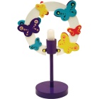 Candeeiro de mesa PRIMAVERA 1xG4 12V C.14,5xL.27xAlt.41cm multicores