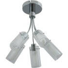 Plafond OLÍVIA 5xGU10 Alt.37xD.33cm cromado