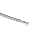Cable 3xAWG18 (19x0.25) T105ºC transparente