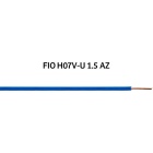Rigid wire H07V-U 1,5mm2 blue