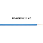 Conductor BT rígido H07V-U (V) 2,5mm2 azul