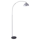 Candeeiro de pé AMALFI 1xE27 Alt.179xD.30cm prata