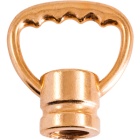 Gancho C.3,1xL.1,4xAlt.3,43,8cm, em zamak dourado