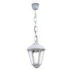 Suspensão GIAMPY 1xE27 IP55 C.21xL.21xAlt.75cm resina branca