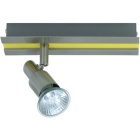 Aplique GABRIEL 1xGU10 C.20xL.6xAlt.11cm amarelo/níquel